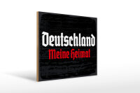 Holzschild - Deutschland meine Heimat