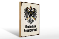 Holzschild - Adler D Schutzgebiet