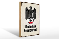 Holzschild - Adler D Schutzgebiet