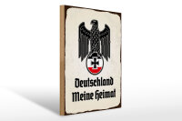 Holzschild - Adler Heimat