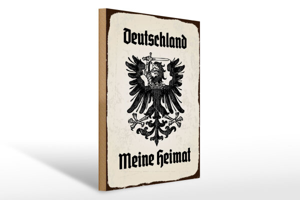 Holzschild - Adler Mein Heimat