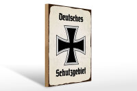 Holzschild - EK Schutzgebiet