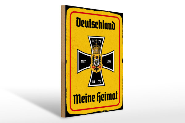 Holzschild - EK Mein Heimat