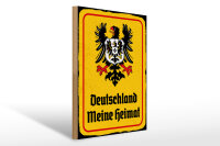 Holzschild - Adler Heimat