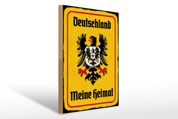 Holzschild - Adler Mein Heimat