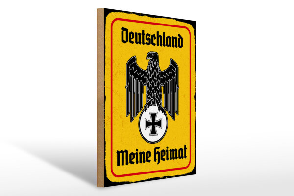 Holzschild - Adler Mein Heimat