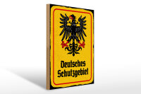 Holzschild - Adler D Schutzgebiet