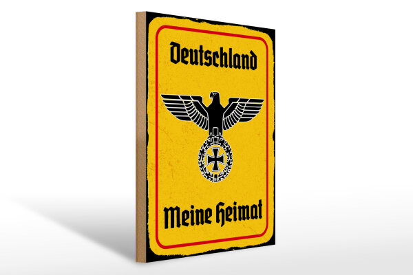 Holzschild - Adler Mein Heimat