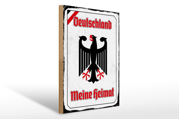 Holzschild - Adler Mein Heimat