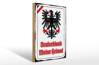 Holzschild - Adler Heimat