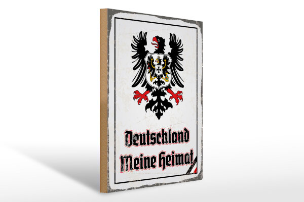 Holzschild - Adler Heimat