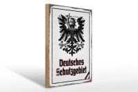 Holzschild - Adler D Schutzgebiet