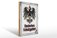 Holzschild - Adler D Schutzgebiet