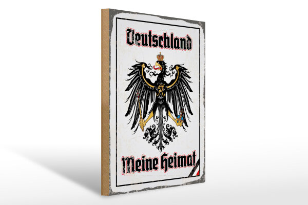 Holzschild - Adler Mein Heimat