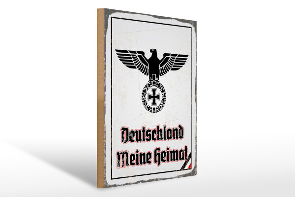 Holzschild - Adler Heimat