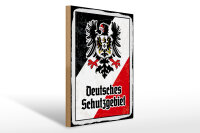 Holzschild - Adler D Schutzgebiet