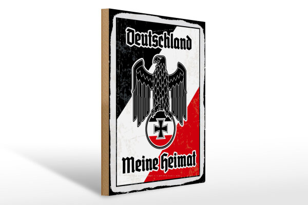 Holzschild - Adler Mein Heimat
