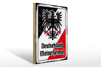 Holzschild - Adler Heimat