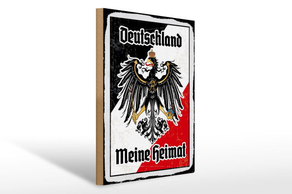 Holzschild - Adler Mein Heimat