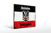 Holzschild - Adler D Schutzgebiet