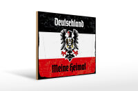 Holzschild - Adler Heimat