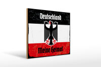 Holzschild - Adler Heimat
