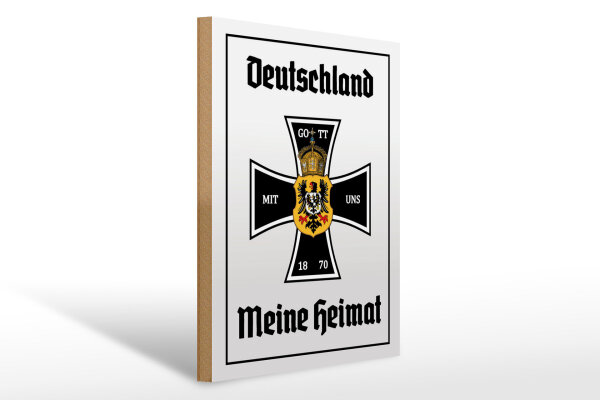 Holzschild - EK Mein Heimat