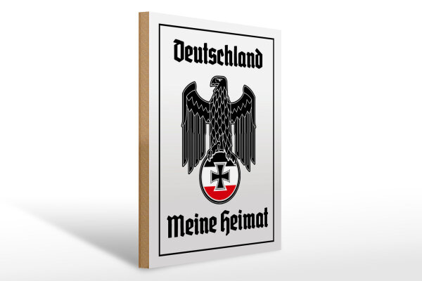 Holzschild - Adler Mein Heimat