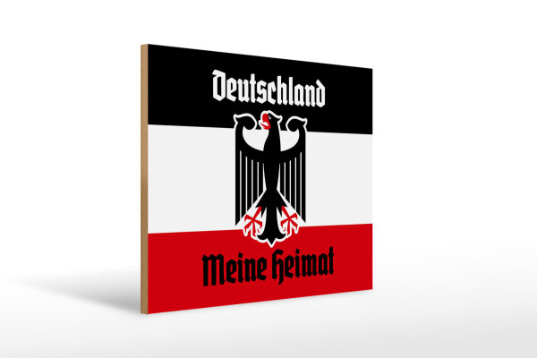 Holzschild - Adler Heimat