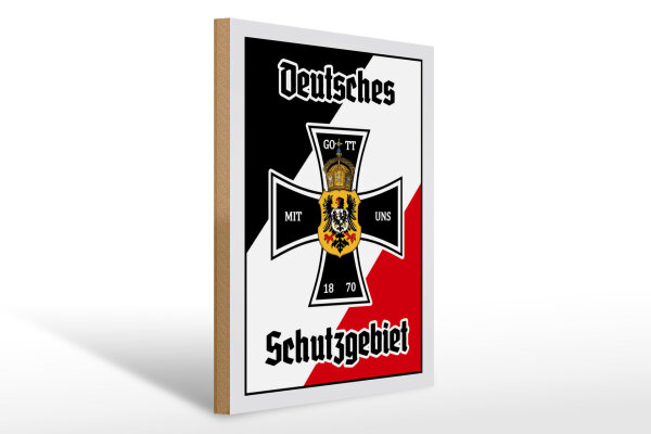 Holzschild - EK Schutzgebiet