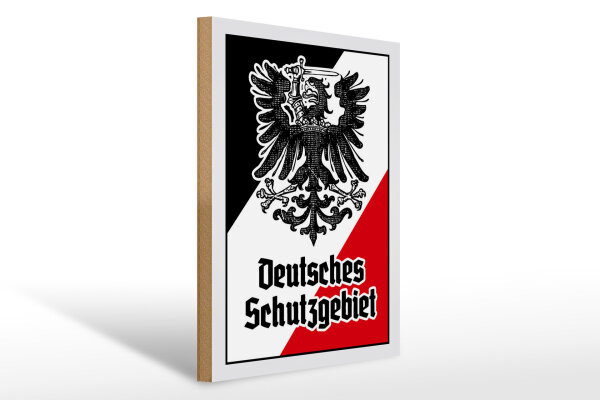 Holzschild - Adler D Schutzgebiet