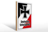 Holzschild - EK D Schutzgebiet