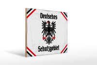 Holzschild - Adler D Schutzgebiet