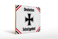Holzschild - EKD Schutzgebiet