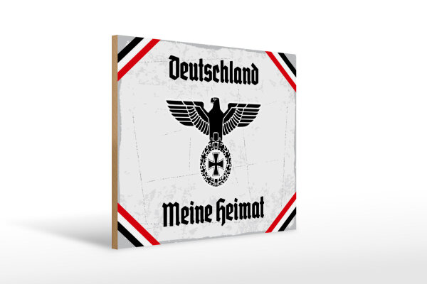 Holzschild - Adler Heimat