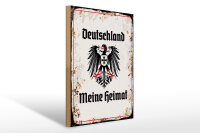 Holzschild - Adler Heimat