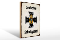 Holzschild - EK Schutzgebiet
